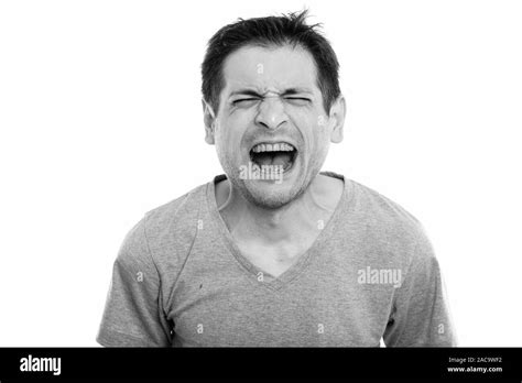 Angry Man Shouting Vintage Hi Res Stock Photography And Images Alamy