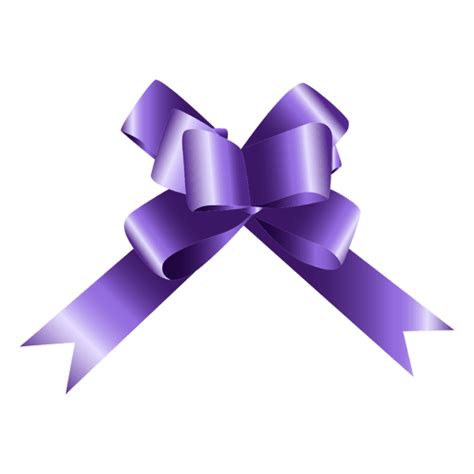Bow Purple T Transparent Png And Svg Vector File