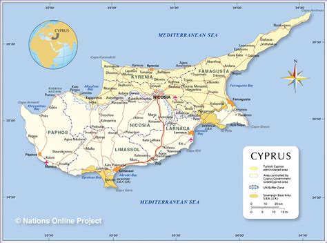 Crime cyprus talks education property real estate environment. Political Map of Cyprus - Nations Online Project