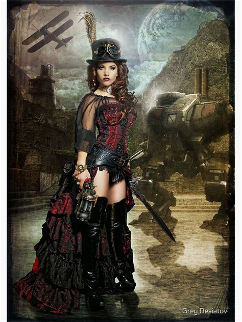 Steampunk Slayer Canvas Print For Sale By Gregdfotography Redbubble