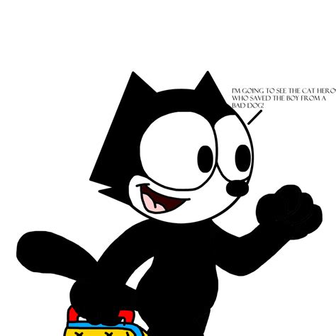 Felix Going To See The Cat Hero By Marcospower1996 On Deviantart