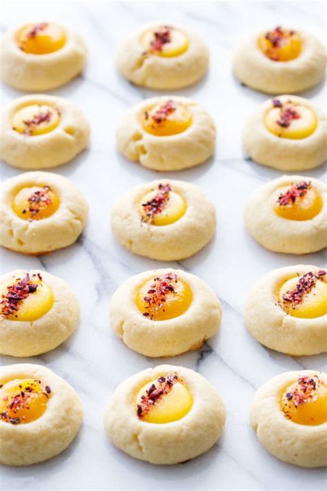 Mango Thumbprints With Spicy Hibiscus Sugar Love And Olive Oil Baking