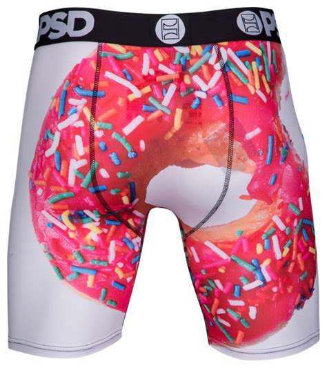 Psd Underwear Mens Fun Designs Breathable Flex Fit Athletic Boxer
