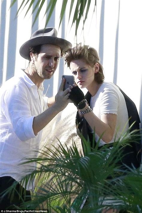 Kristen Stewart Shows Off Her Rocker Edge With 80s Hair For La