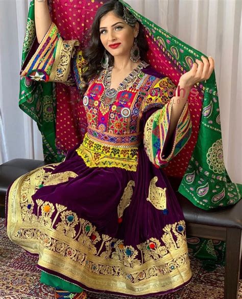 ۲۵ مدل لباس افغانی زنانه و دخترانه زیبا و باشکوه نت گردی
