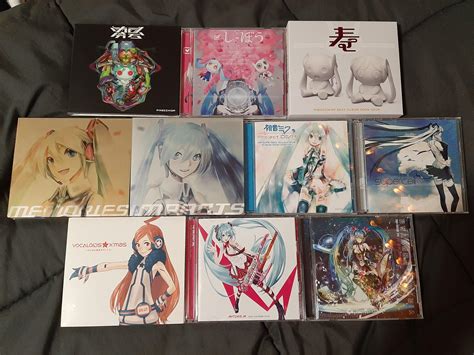 My Vocaloid CD Collection In Celebration Of Getting The PinnochioP Best Album Today R Vocaloid