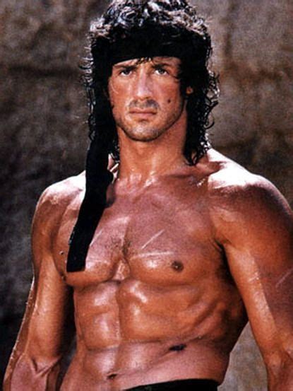Kino Autogramme And Autographen Actor Sylvester Stallone In Rambo
