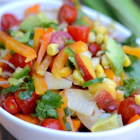 Marinated Summer Vegetable Salad Good In The Simple