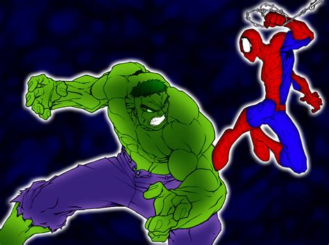 Hulk Vs Spider Man By Pascal Verhoef On Deviantart