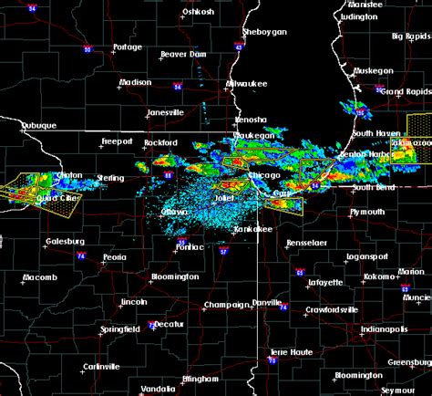 Severe Thunderstorm Warning Evanston Interactive Hail Maps Hail Map