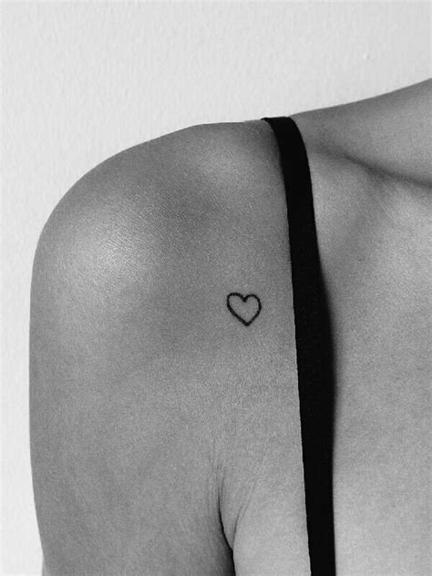 Small Heart Hip Tattoos