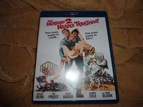 The Incredible 2 Headed Transplant Blu Ray 1971 For Sale Online Ebay