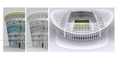 Football Stadium 55k Tripoli Libya Javier García Alda Architect