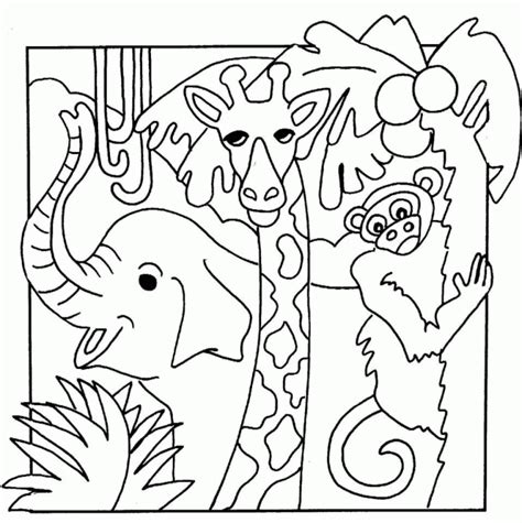 Adult Coloring Pages Safari Coloring Home