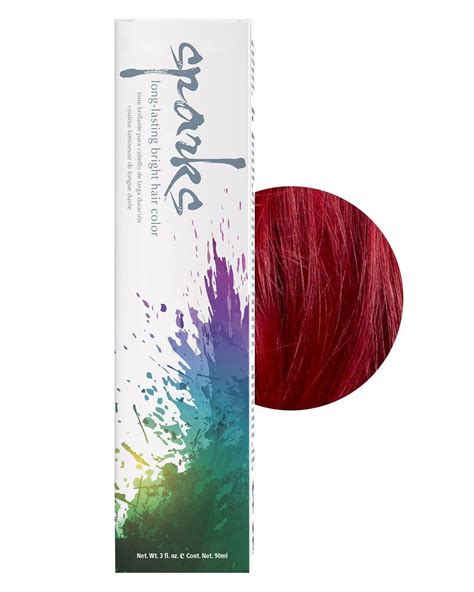 Sparks Long Lasting Bright Hair Color Red Velvet 3 Oz Pack Of 2