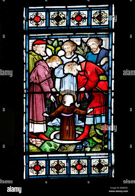 Stained Glass Window By Bell And Almond Depicting Genesis 38 24 Joseph Is