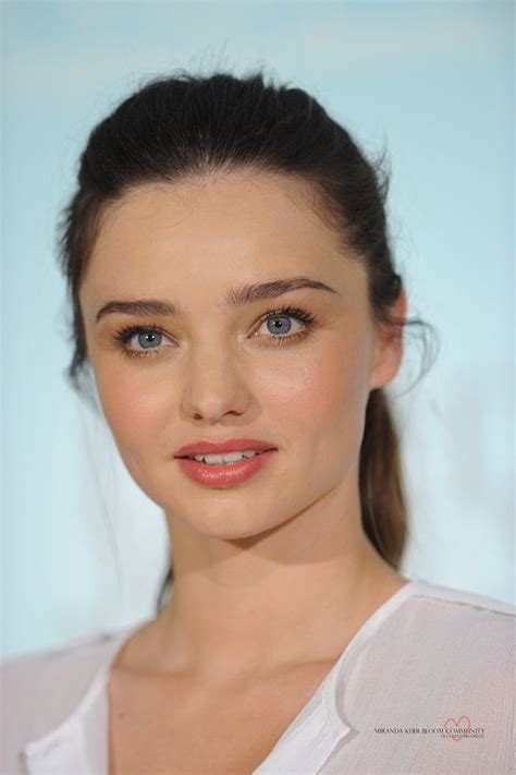 Miranda Kerr Is Gorgeous As She Promotes Her Skincare Line In A Sheer