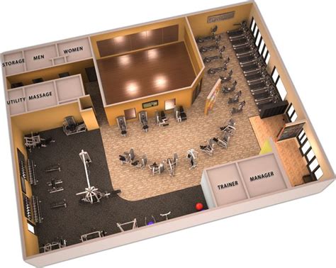 Gym Design Gym Layout Fitness Center Design