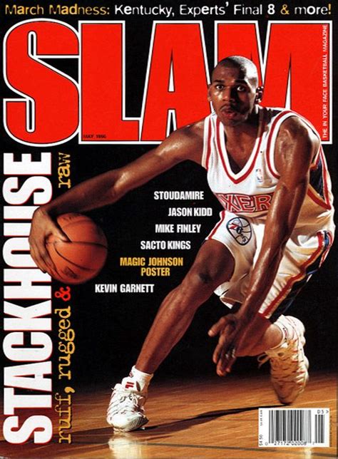 Slam Philadelphia Er Jerry Stackhouse Appeared On The Cover Of