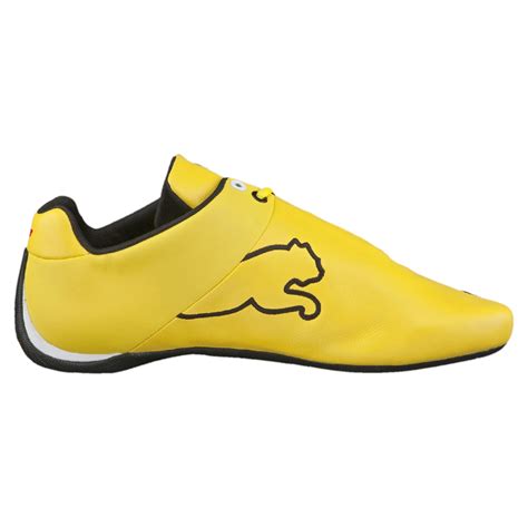 Lyst Puma Ferrari Future Cat Leather Mens Shoes In Yellow For Men