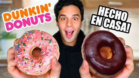 Dunkin Donuts Hecho En Casa 🍩💕 Muy FÁcil Receta Secreta Youtube