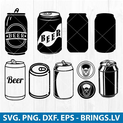 Beer Can SVG Beer Can SVG Bundle Beer SVG Beer Can Vector Beer