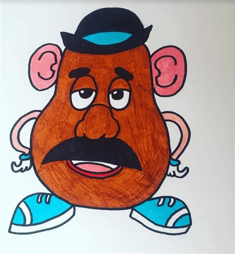 Mash Hobbies Caitheamh Aimsire How To Draw Mr Potato Head Pp