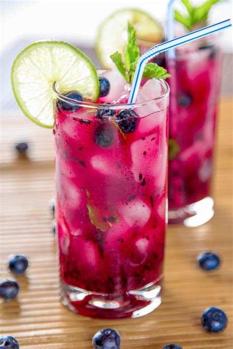 Blueberry Mojito Cool Off This Summer With Sweet Blueberries Tart
