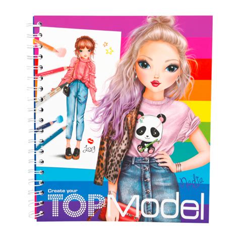 Top Model Create Your Top Model Colouring Book Pandemonium