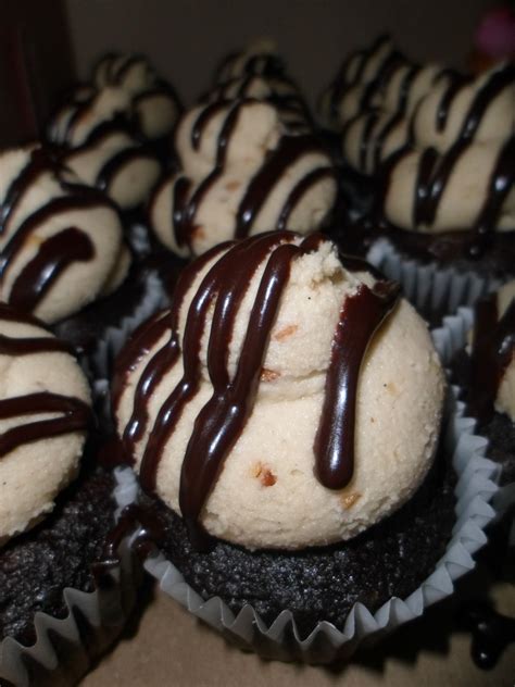 Get breakfast, lunch, or dinner in minutes. A close up of our Buckeye Cupcakes Flour Power Cupcakes ...