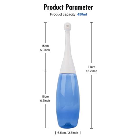 450ml Vagina Ass Bidet Cleaner Hand Held Spray Bottle Intimate Hygiene