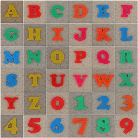 It can be easily observed that the alphabetical letters a, i, q, j, y, all have the numerical value of 1, the . Magnetic Letters & Numbers | 1. Magnetic Letter A, 2 ...