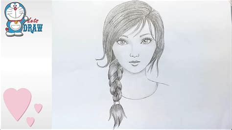 Drawing hair can be an intimidating task for those who are just learning how to draw. How to draw a girl face with Pencil for Beginners