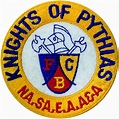 13KP3 - Embroidered Emblem - Knights of Pythias - Round