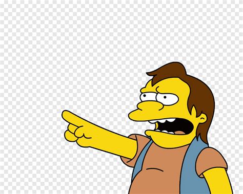 Los Simpsons Nelson From The Simpsons Png Pngegg