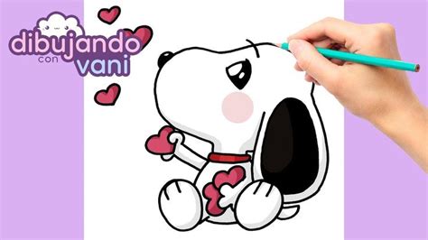 Como Dibujar A Snoopy Kawaii Dibujos Imagenes Faciles Anime Para
