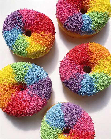 Vickys Donuts On Instagram Happy Pride Ldn 💗 ️🧡💛💚💙💜 Rainbow