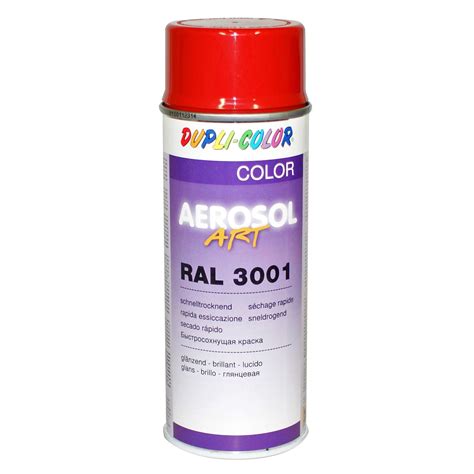 Dupli Color 1x 400ml Aerosol Art Ral 3001 Signalrot Glänzend