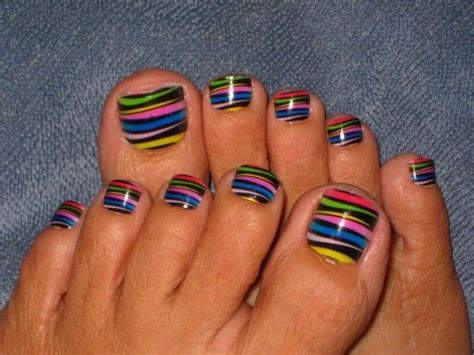 stripes toe nail designs toe nail art stripe nail art designs