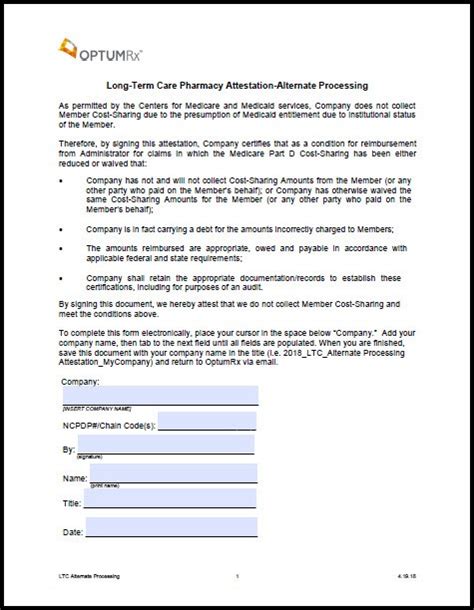 Attestation Form 2023 Printable Forms Free Online