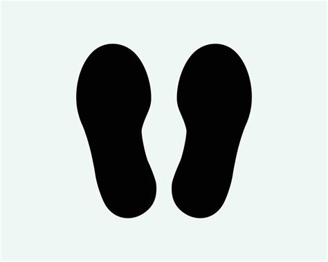 Footstep Foot Step Footprints Foot Prints Shoes Sole Steps Black White