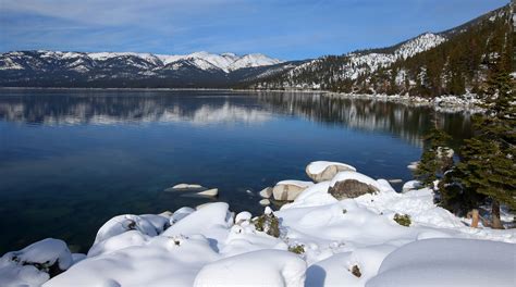 Lake Tahoe Fills To The Top As Massive Winter Snows Melt Marin