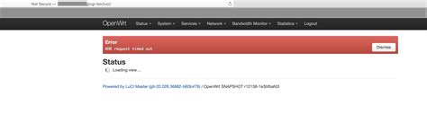 Error No Related Rpc Reply With Nginx Issue Openwrt Luci Github