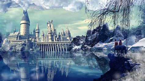 Hogwarts Castle Wallpaper 4K