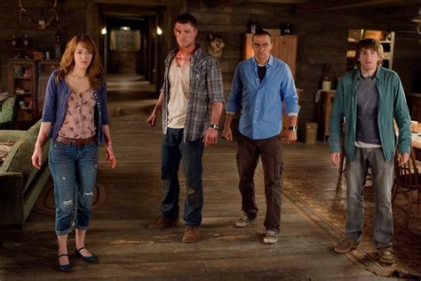 Five teenagers head off for a weekend at a secluded cabin in the woods. "The Cabin in the Woods" haunted house to bring over-the ...
