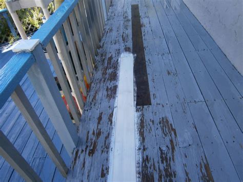 How To Refinish And Paint An Old Wooden Porch And Deck Dengarden