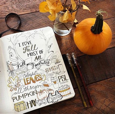 Amazing Fall Bullet Journal Doodles You Must Try — Joyful Journaler
