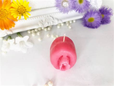Pussy Candle Double Sided Vagina Sensual Aromatherapy Candle Etsy