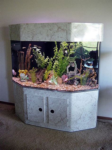 Photo Gallery Of Acrylic Fish Tanks And Aquariums With Cabinetry