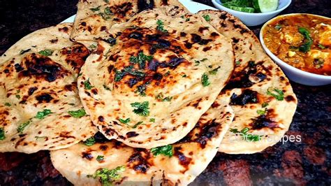 3 Ingredients Recipe Naan गेहूं के आटे के Garlic Naan Recipe Tandoori Naan Roti Butter Naan